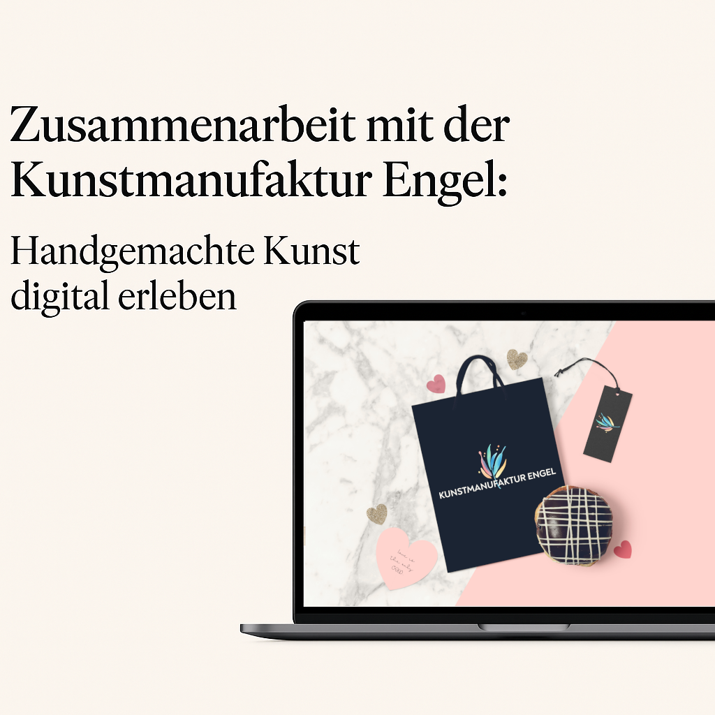 Zusammenarbeit mit der Kunstmanufaktur Engel: Handgemachte Kunst digital erleben
